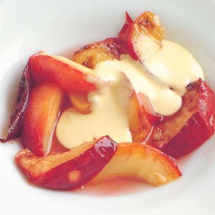 caramelized nectarines